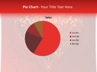 Heart Red Graphic PowerPoint Template