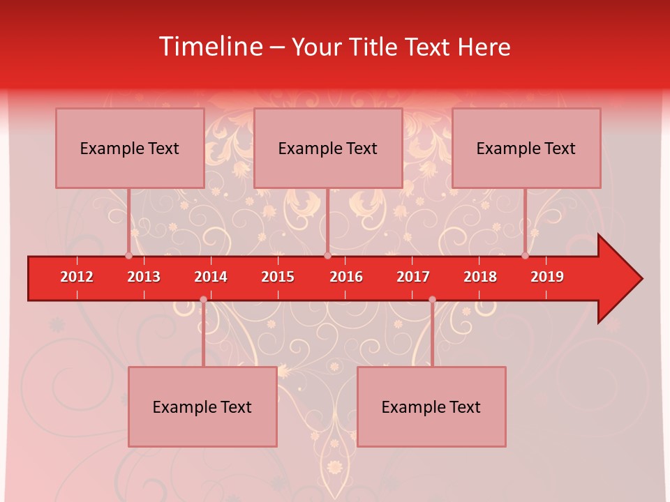 Heart Red Graphic PowerPoint Template