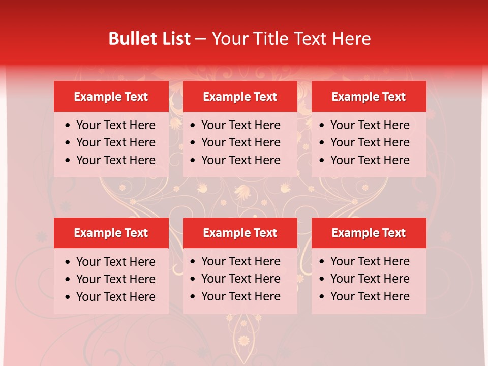 Heart Red Graphic PowerPoint Template