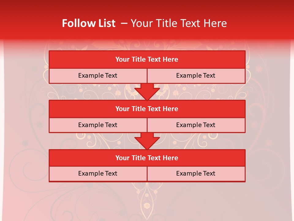 Heart Red Graphic PowerPoint Template