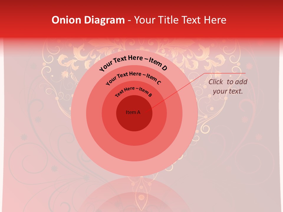 Heart Red Graphic PowerPoint Template