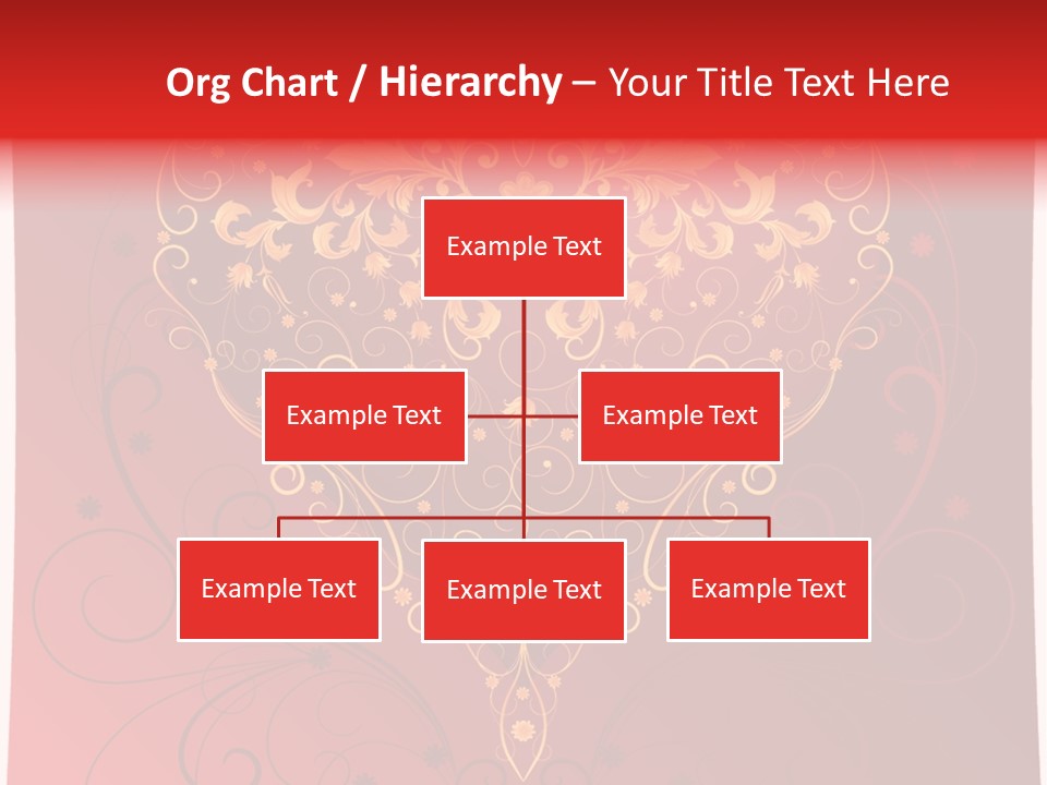 Heart Red Graphic PowerPoint Template