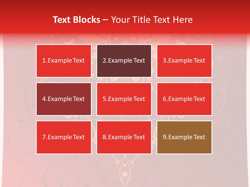 Heart Red Graphic PowerPoint Template