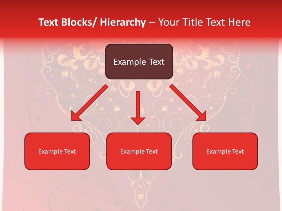 Heart Red Graphic PowerPoint Template