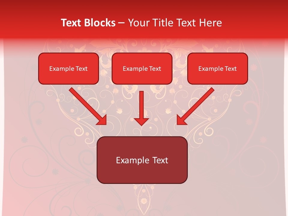 Heart Red Graphic PowerPoint Template