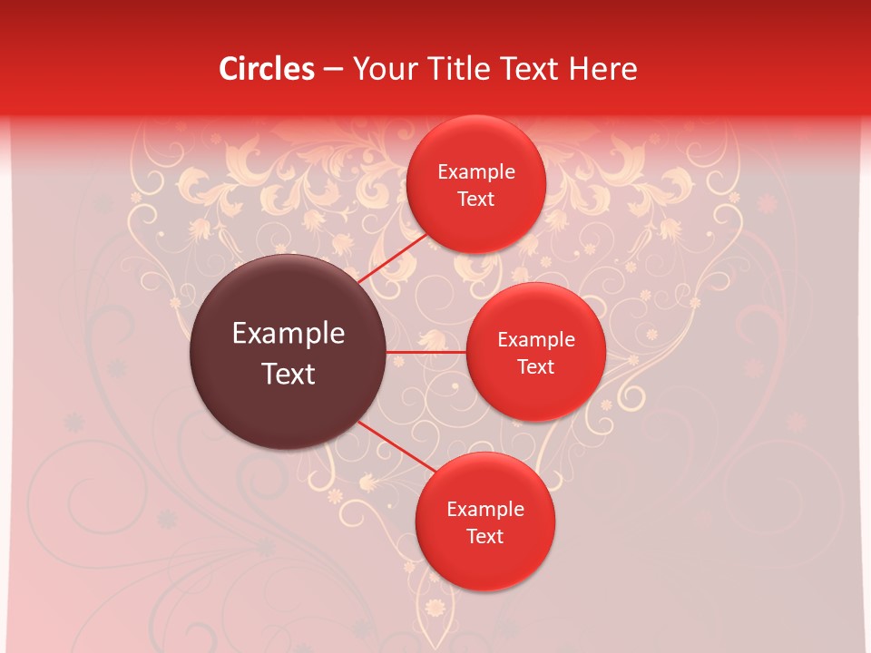 Heart Red Graphic PowerPoint Template