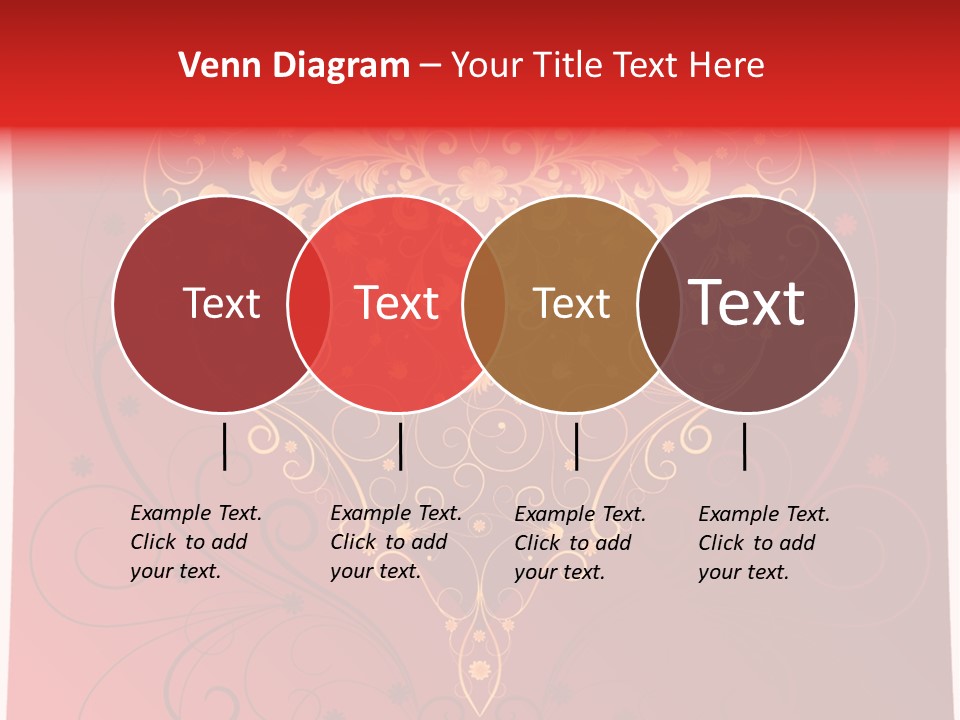 Heart Red Graphic PowerPoint Template