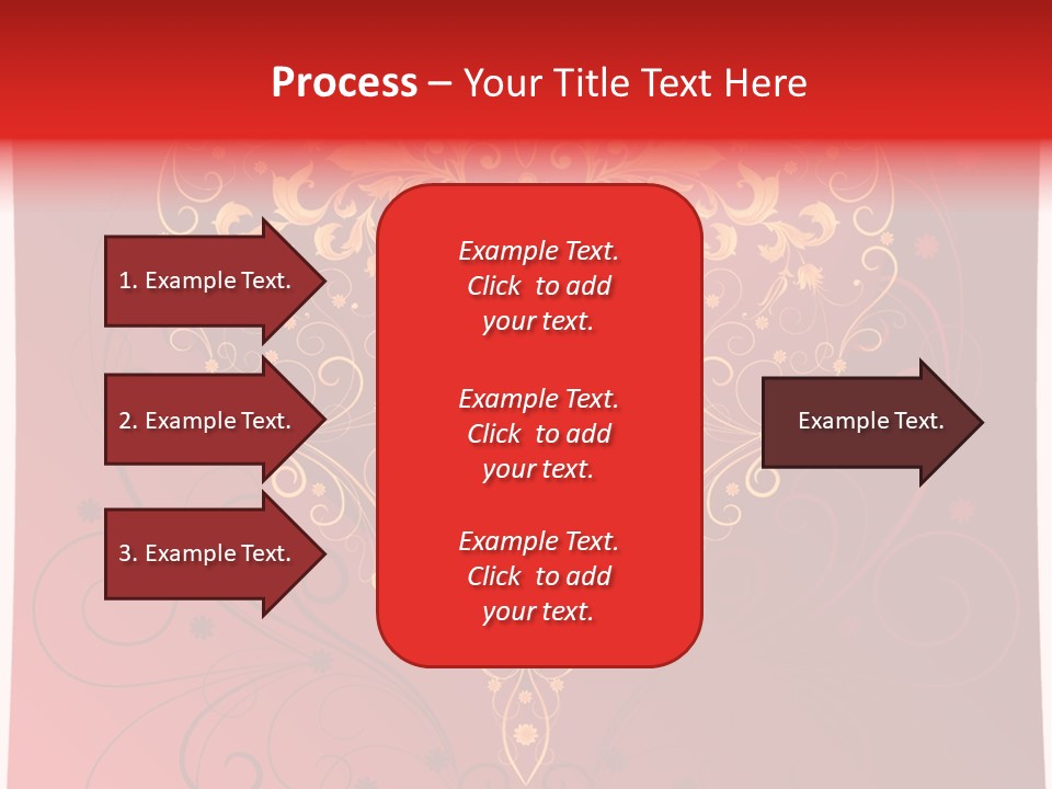 Heart Red Graphic PowerPoint Template