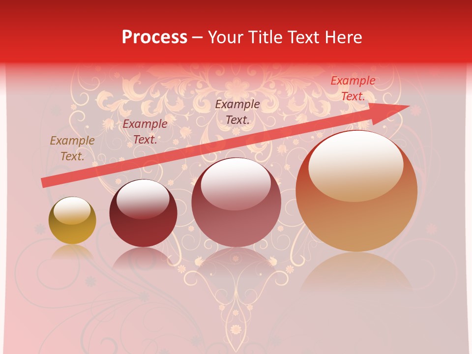 Heart Red Graphic PowerPoint Template