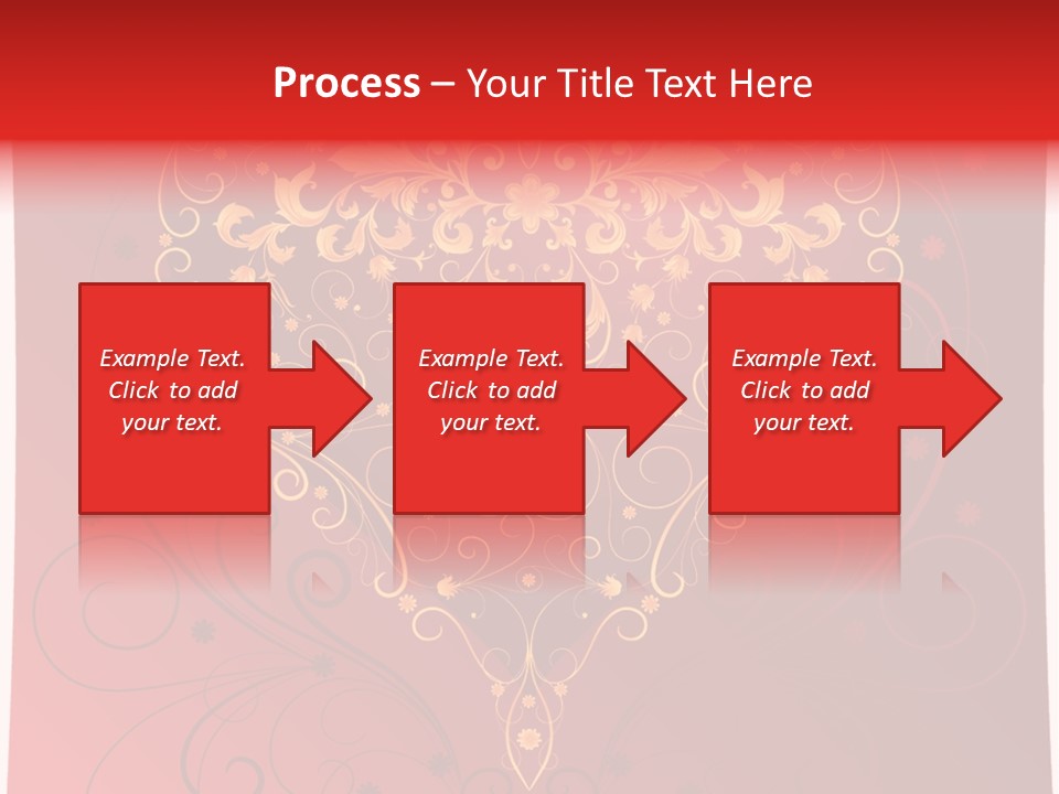 Heart Red Graphic PowerPoint Template