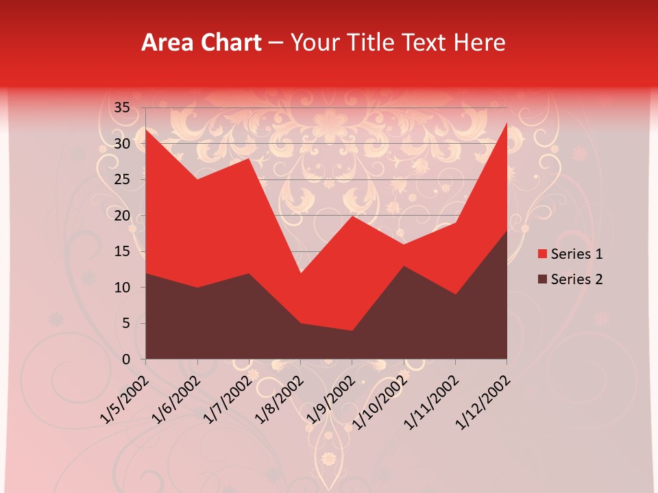 Heart Red Graphic PowerPoint Template