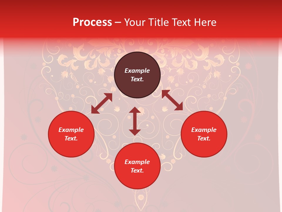 Heart Red Graphic PowerPoint Template