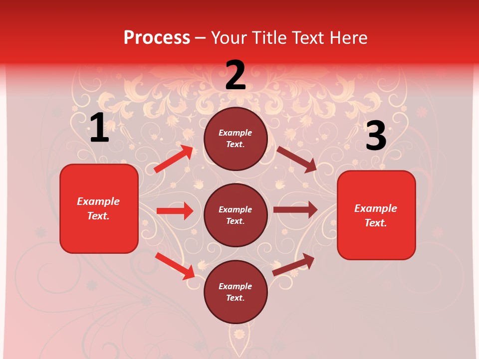 Heart Red Graphic PowerPoint Template