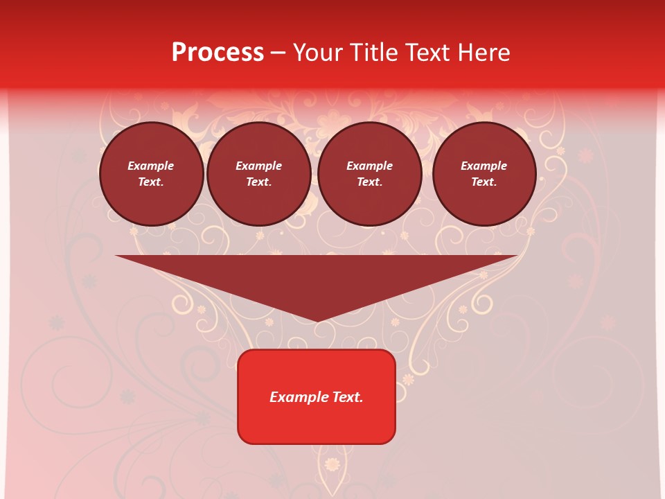 Heart Red Graphic PowerPoint Template