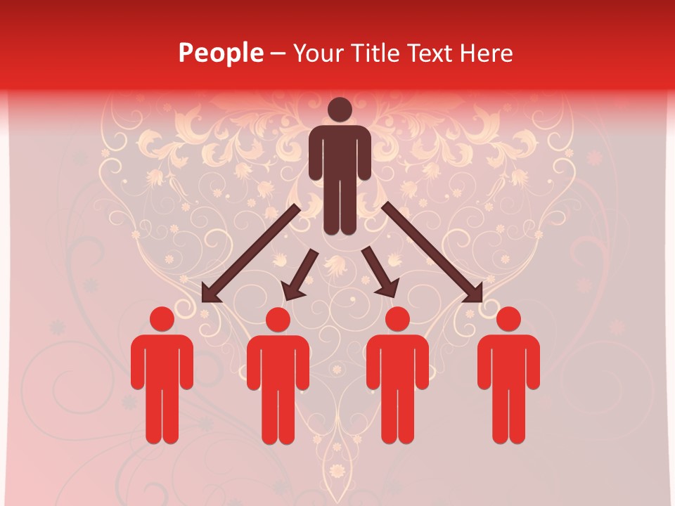 Heart Red Graphic PowerPoint Template
