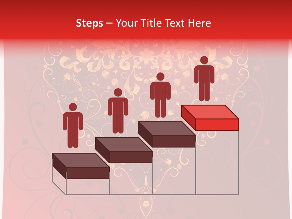 Heart Red Graphic PowerPoint Template
