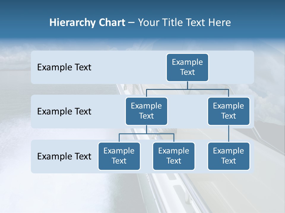 A Boat Traveling On The Water With Clouds In The Sky PowerPoint Template