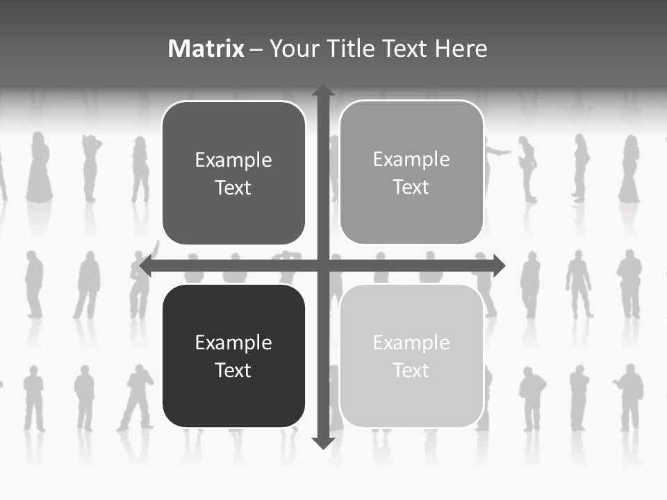 Woman Female Cut PowerPoint Template