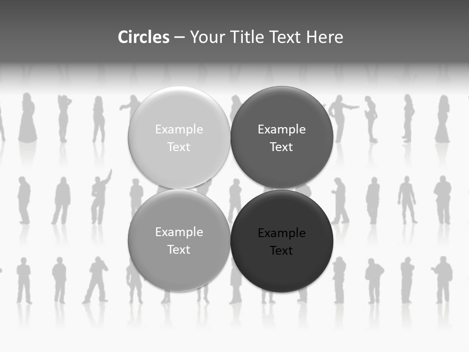 Woman Female Cut PowerPoint Template