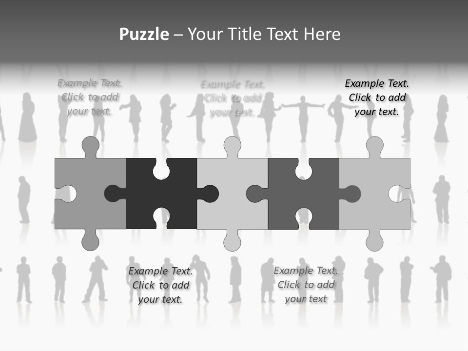 Woman Female Cut PowerPoint Template