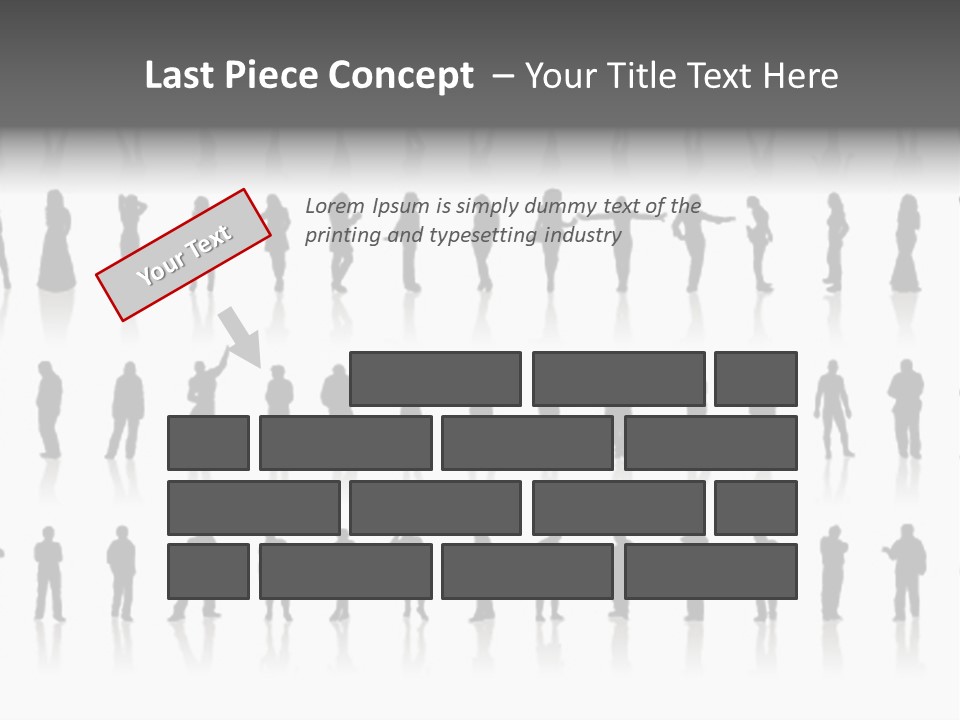 Woman Female Cut PowerPoint Template
