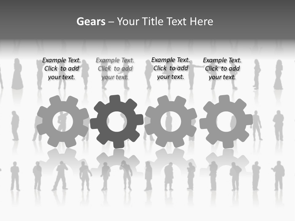 Woman Female Cut PowerPoint Template