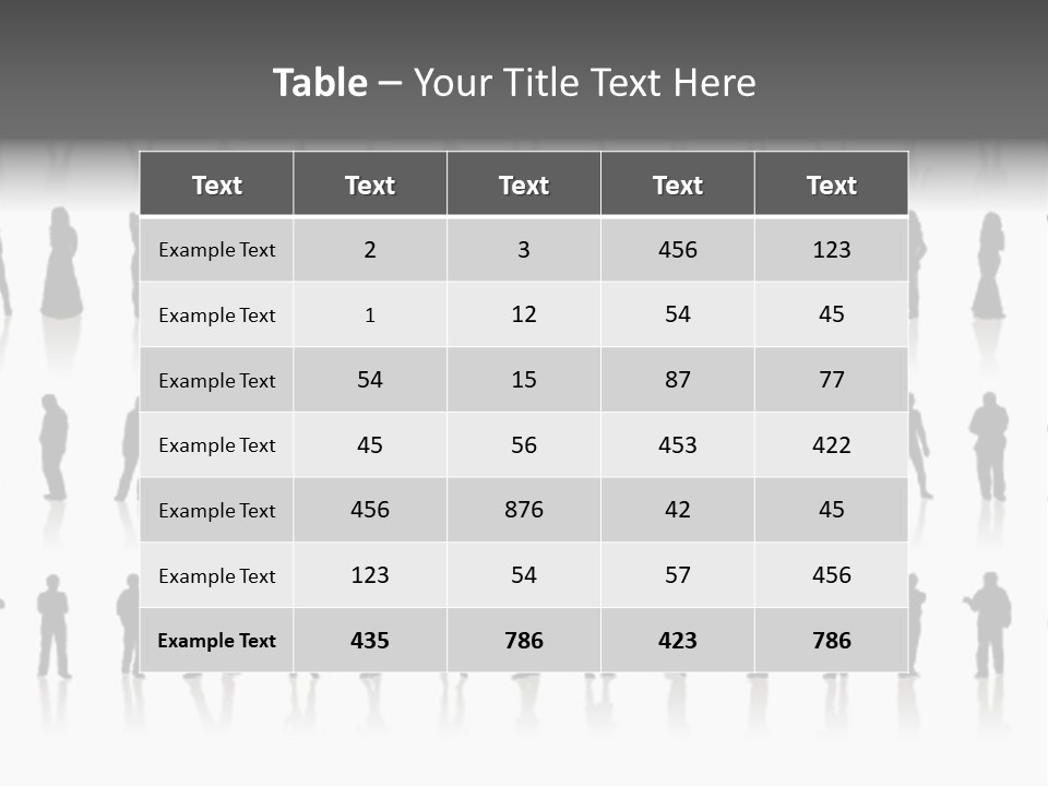 Woman Female Cut PowerPoint Template