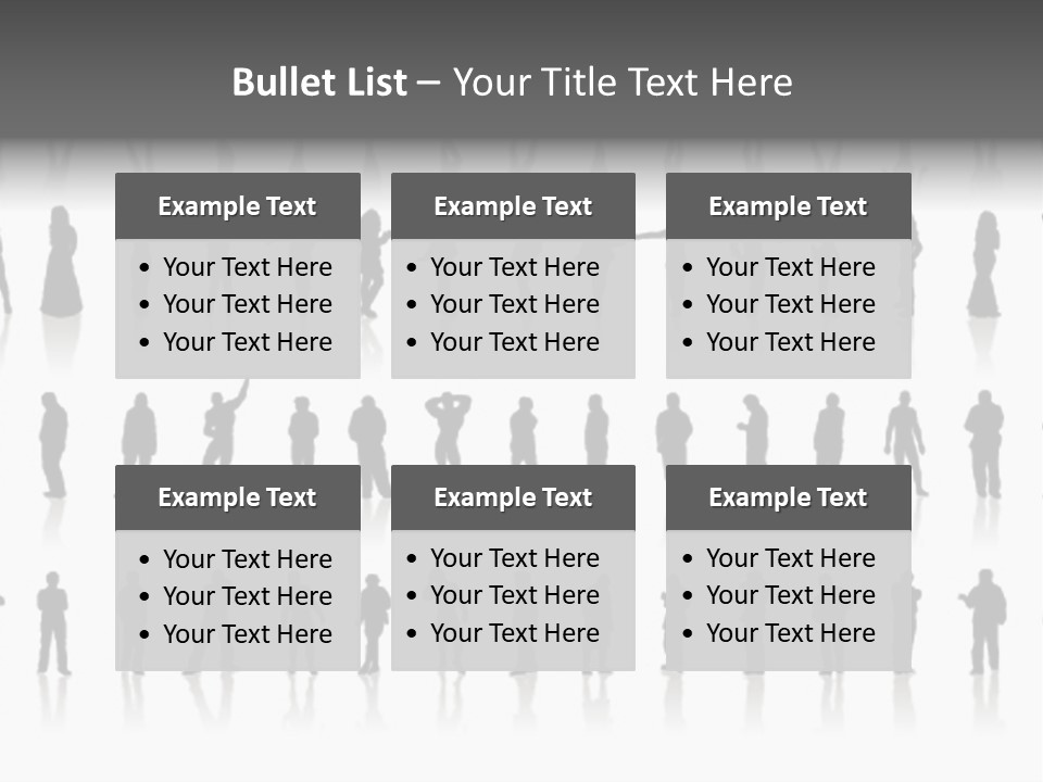 Woman Female Cut PowerPoint Template