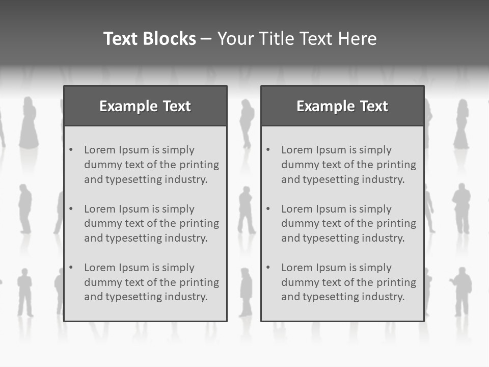 Woman Female Cut PowerPoint Template