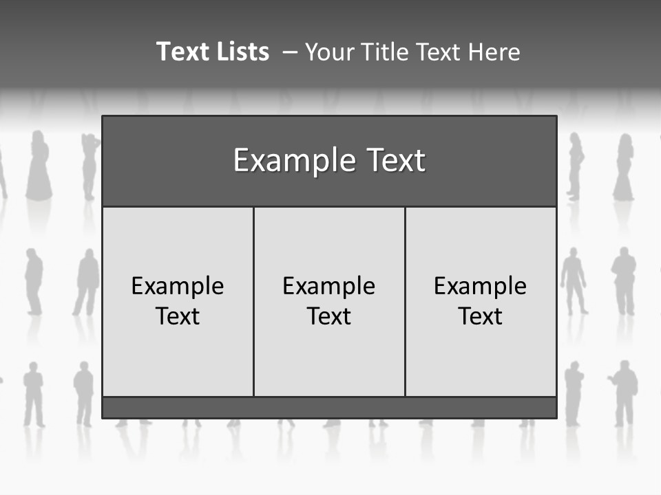 Woman Female Cut PowerPoint Template