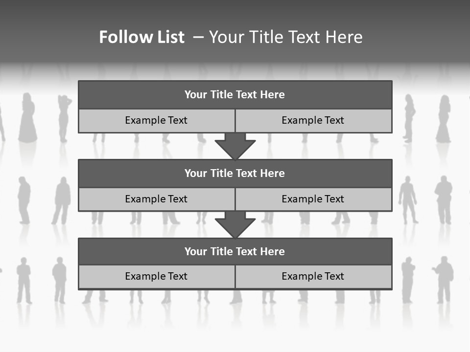 Woman Female Cut PowerPoint Template