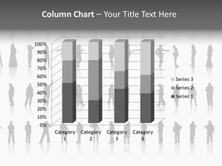 Woman Female Cut PowerPoint Template