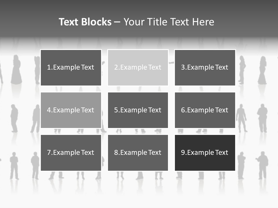 Woman Female Cut PowerPoint Template