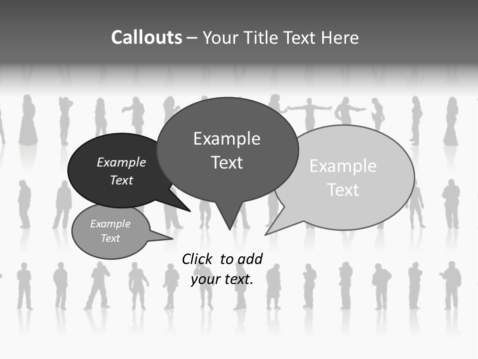 Woman Female Cut PowerPoint Template