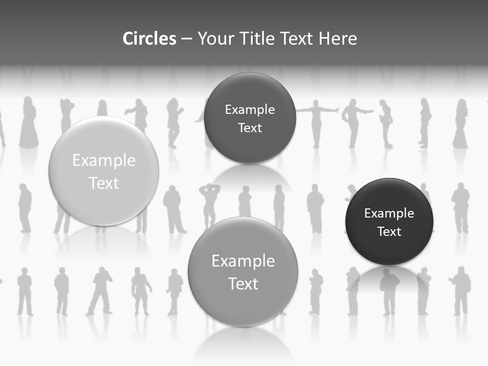 Woman Female Cut PowerPoint Template