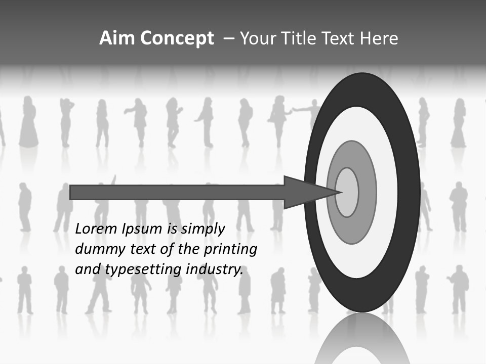 Woman Female Cut PowerPoint Template