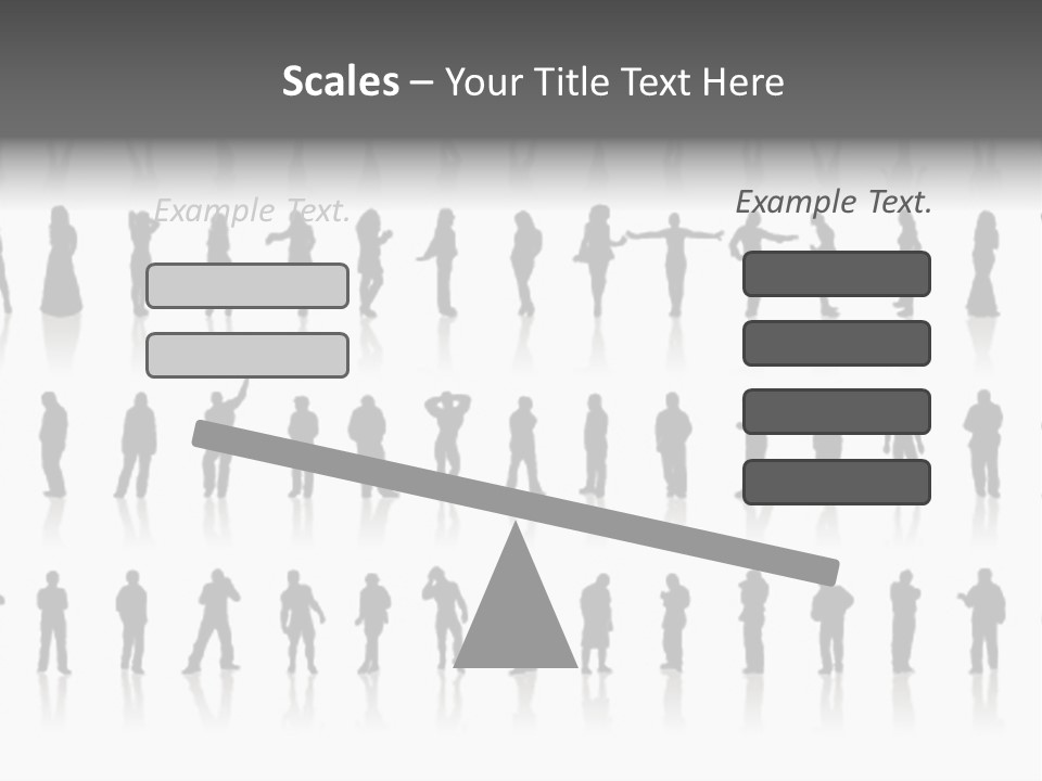 Woman Female Cut PowerPoint Template