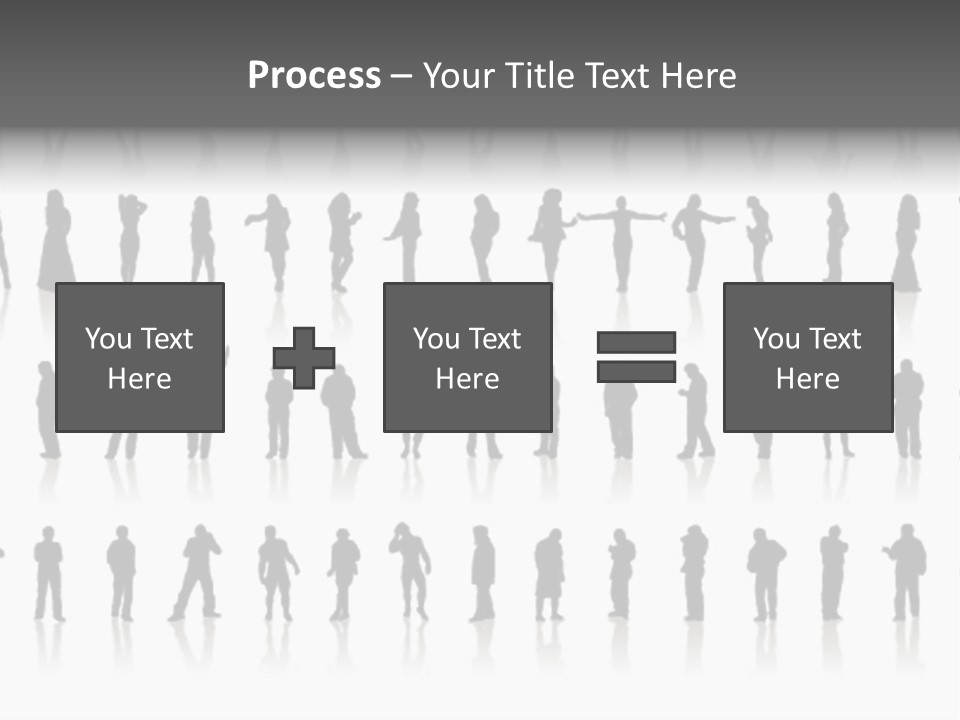 Woman Female Cut PowerPoint Template