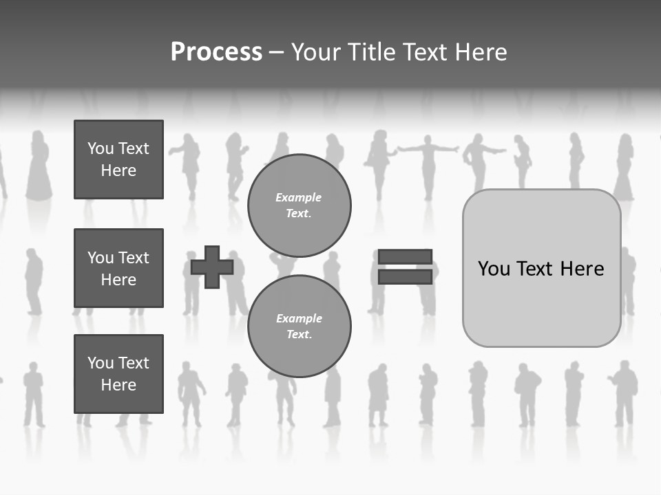 Woman Female Cut PowerPoint Template