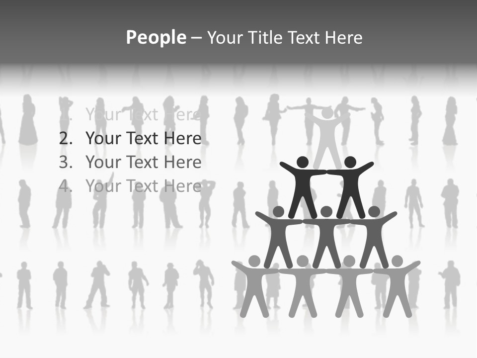 Woman Female Cut PowerPoint Template