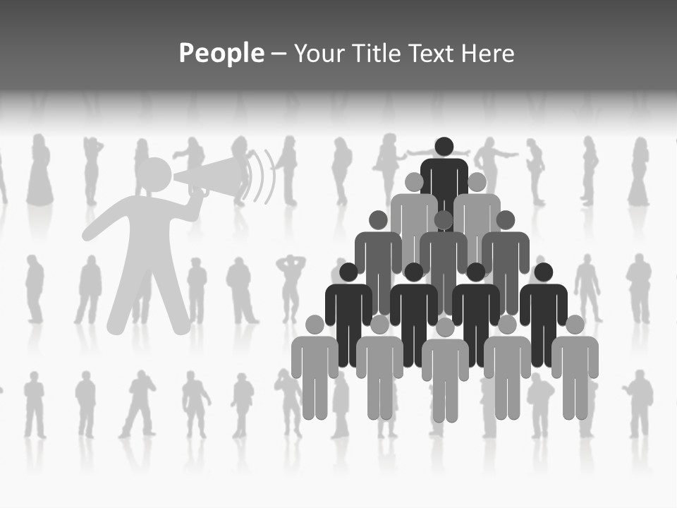 Woman Female Cut PowerPoint Template