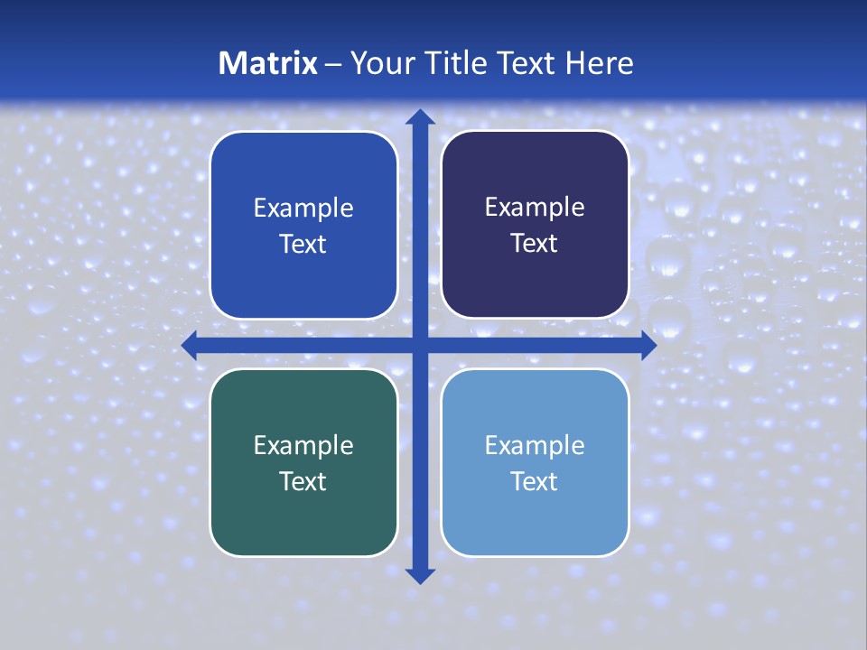 Rippled Abstract Drink PowerPoint Template