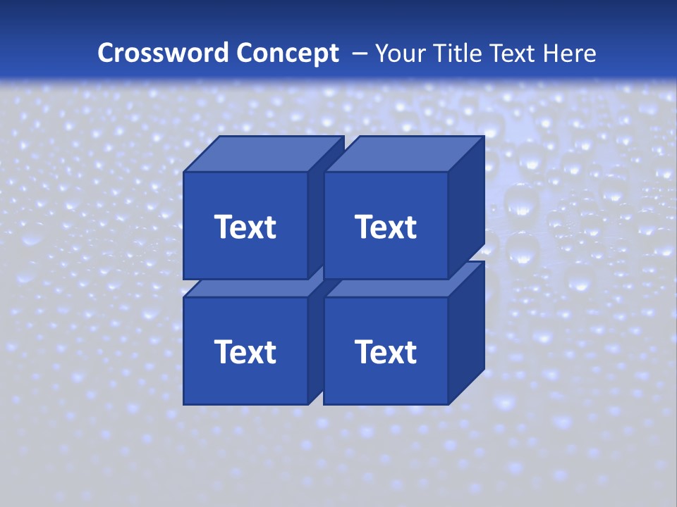Rippled Abstract Drink PowerPoint Template