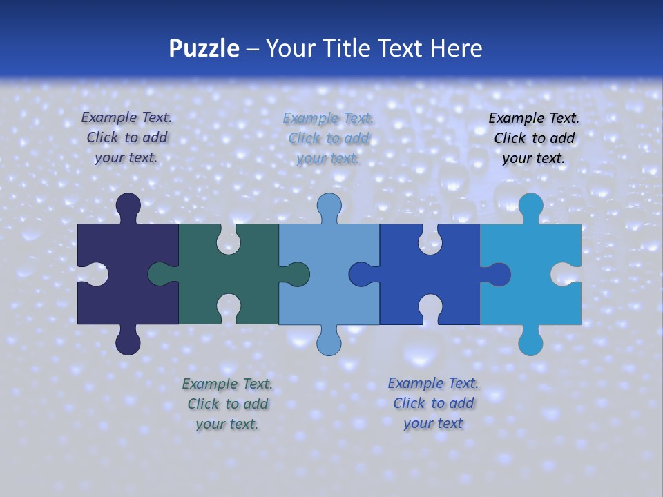 Rippled Abstract Drink PowerPoint Template