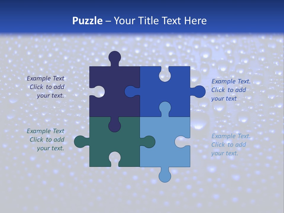 Rippled Abstract Drink PowerPoint Template