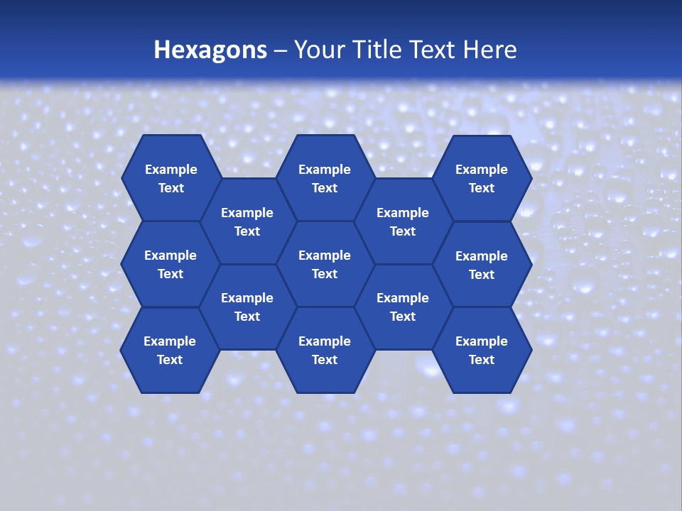 Rippled Abstract Drink PowerPoint Template