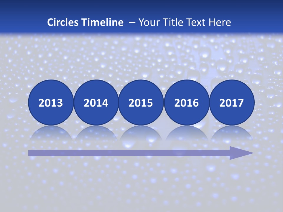 Rippled Abstract Drink PowerPoint Template