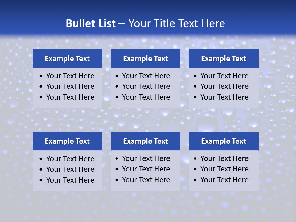 Rippled Abstract Drink PowerPoint Template