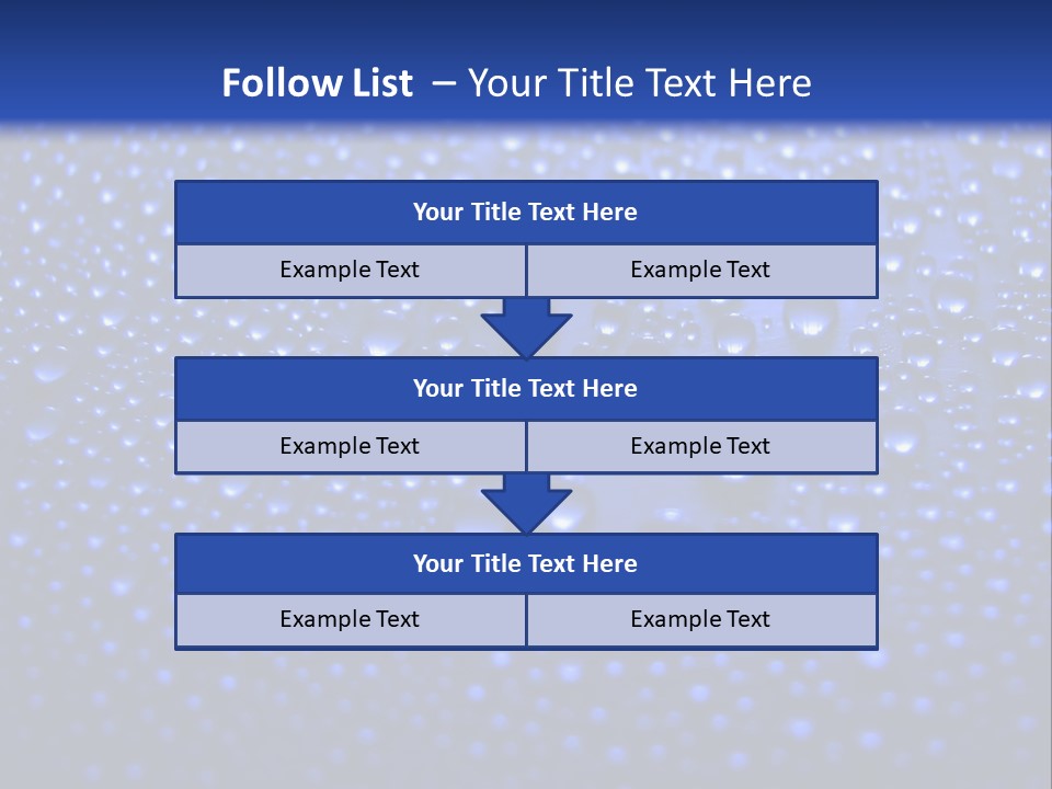 Rippled Abstract Drink PowerPoint Template