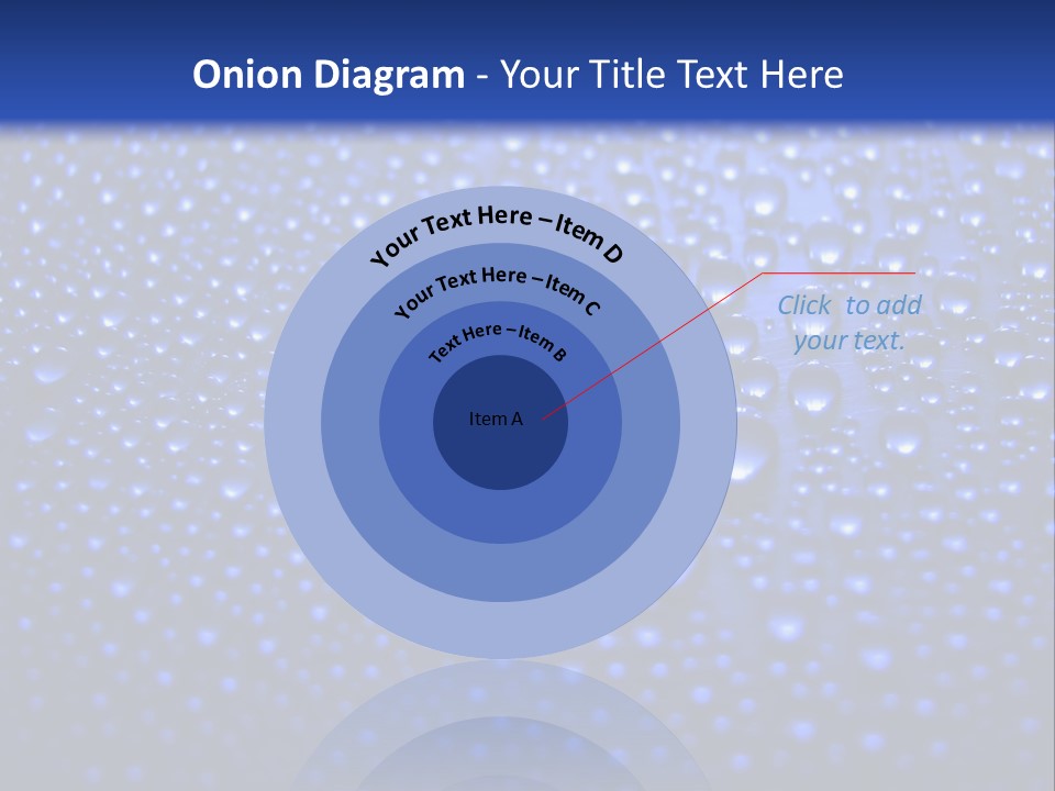 Rippled Abstract Drink PowerPoint Template